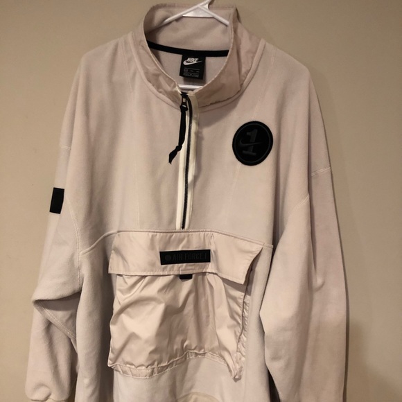 nike nsw air force 1 half zip jacket